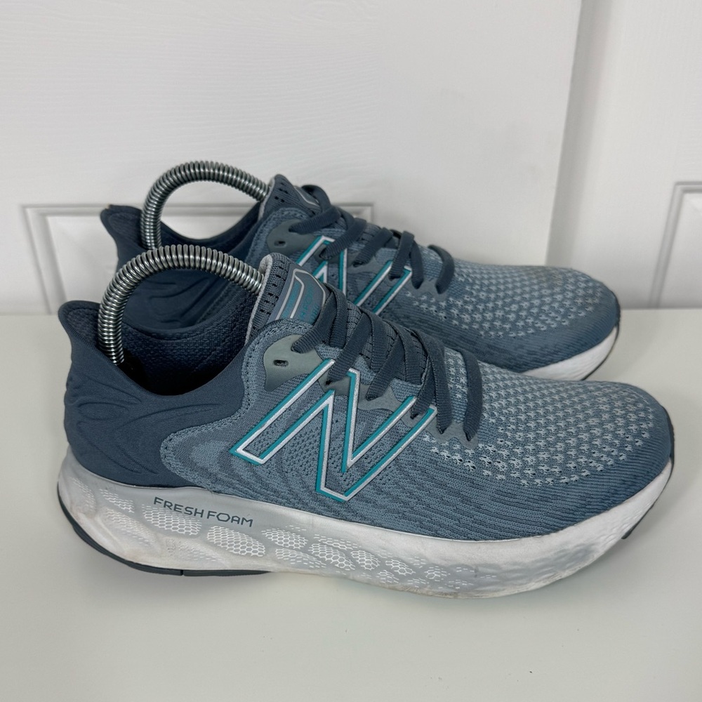 New Balance Blue and White Athletic Shoes